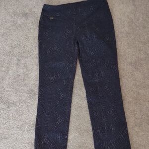 LISETTE Navy Straight Leg Pants